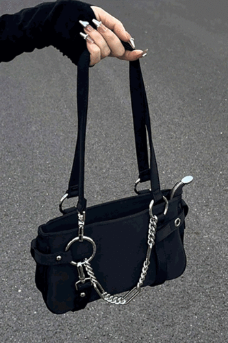 Chain Nylon Bag