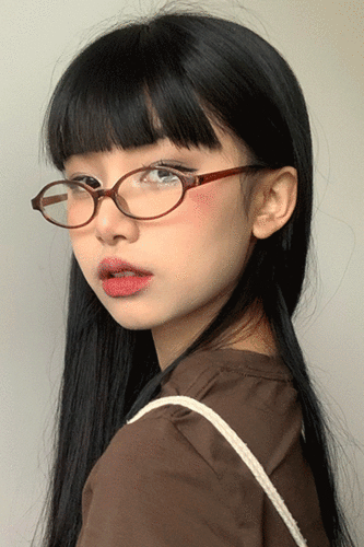 [당일배송] 너드미 긱시크 브라운 안경 +안경 케이스 사은품 증정!👓